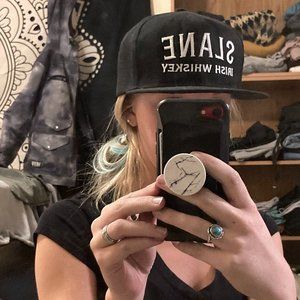 Black Slane Irish Whiskey Snapback Hat